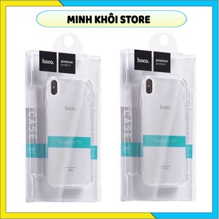 [TẤT CẢ CÁC ĐỜI IPHONE] Ốp Hoco Light Trong suốt cho Iphone - Ốp dẻo Hoco siêu mỏng