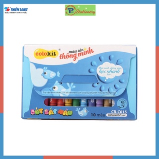 Sáp màu Thiên Long 10 màu,12 Màu Colokit CRC015, CRC016