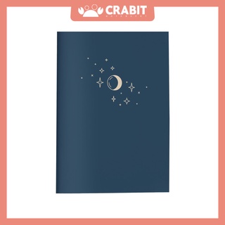 Vở kẻ ngang Crabit Nhũ Mặt trăng 80 trang
