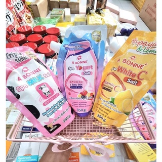 [CHÍNH HÃNG] Sữa Tắm Muối Bò A Bonne Spa Milk Salt Thái Lan 350gr, Giúp Tẩy Sạch Bụi Bẩn Và Tế Bào Chết