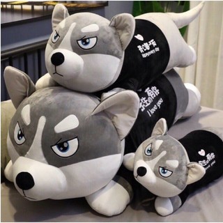 Chó Husky Gấu Bông Chó Ngáo Cute, Husky To, hàng nhập loại 1 cao cấp VIP