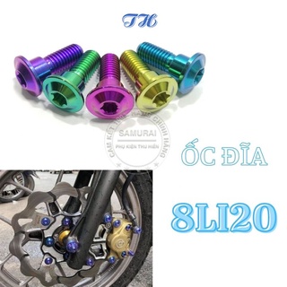 Ốc Gr5 8Li20 có gờ gắn đĩa cho Wave, Sirus, Winner, Winner X, Exciter 150, Exciter 155,..... ( giá 1 con)