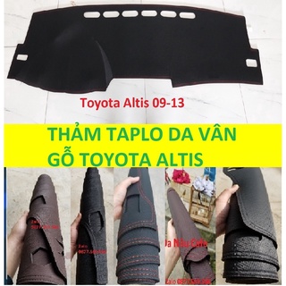 THẢM CHE NẮNG TAPLO ALTIS 2021-2020-2019-2018-2017-2016-2015-2014,THẢM TAPLO TOYOTA XE HƠI CAO CẤP-NHUNG LÔNG CỪU-DA VÂN
