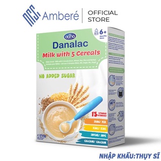 Bột ăn dặm hữu cơ VigoOneXL không đường Danalac hộp 200g