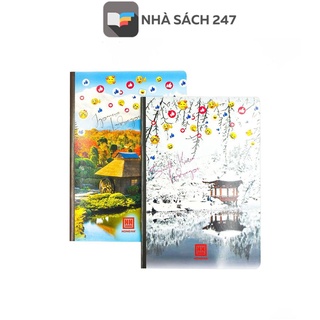 Vở kẻ ngang 72 trang Hồng Hà Sao Mai Emotion 1686  chất lượng giấy tốt nhất phù hợp với các loại bút mực.