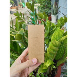 50 cái - Hộp giấy kraft đựng tinh dầu 100ml chai thuy tinh nước hoa chiết quà tặng - Hộp số 30