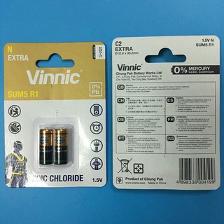 Pin Vinnic Sum5 R1 Vỉ 2 Viên