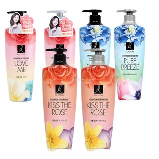 Combo dầu gội và xả dưỡng tóc Elastine hương nước hoa 600ml