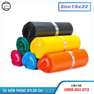 [1 kg] Túi gói hàng niêm phong size 15x22cm, lớp keo dán siêu tiện lợi, hàng có sẵn