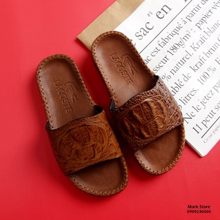 DÉP DA CÁ SẤU quai ngang sang trọng - SIÊU SALE [Mark Store]
