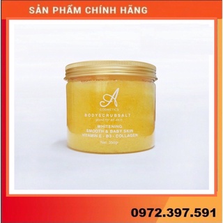 Muối tẩy da chết Cafe Chồn Acosmetics hàng chính hãng 350gr
