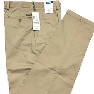 Viettien - Quần dài kaki nam màu nâu sáng có 1ly regular 6P6184