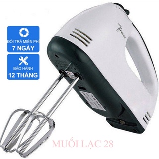 Máy Đánh Trứng Cầm Tay 7 Tốc Độ Cực Mạnh Công Suất 180W Tiện Dụng