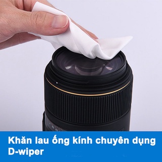 Khăn Dwiper lau lens ống kính, kính mắt và các thiết bị quang học siêu mịn 10*10cm