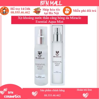 Xịt Khoáng Nước Thần Căng Bóng Miracle Essential Aqua Mist
