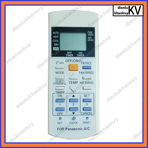 Remote Máy Lạnh Panasonic 2 Chiều Cao Cấp