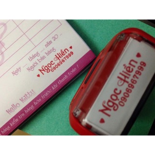 DẤU SHOP BÁN HÀNG CỠ BÉ 14x37mm