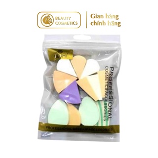 Mút trang điểm tán nền Sidumi trang điểm siêu mềm mịn chính hãng Hàn Quốc set 12 miếng SDM LN183