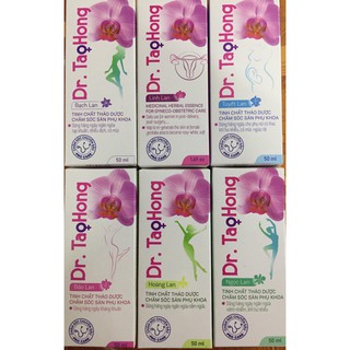 Dung dịch vệ sinh phụ nữ chứa tinh chất thảo dược chăm sóc sản phụ khoa Dr.Taohong 50ml