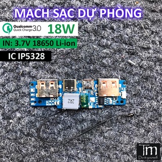 Mạch Sạc Dự Phòng Sạc Nhanh Qc3.0 Chip IP5328 Mã P50