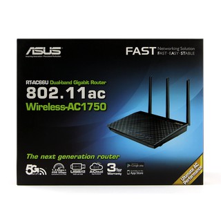 [Mã 155ELSALE giảm 7% đơn 300K] Bộ phát sóng wifi Chính Hãng ASUS RT-AC66U