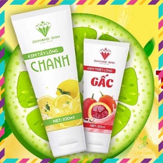Gel Tẩy Râu Ria Mép Lông Nách Mặt Vùng Kín Bikini Diamond Skin TLDMCL04 An Toàn Không Đau Rát Bảo Hành Chính Hãng