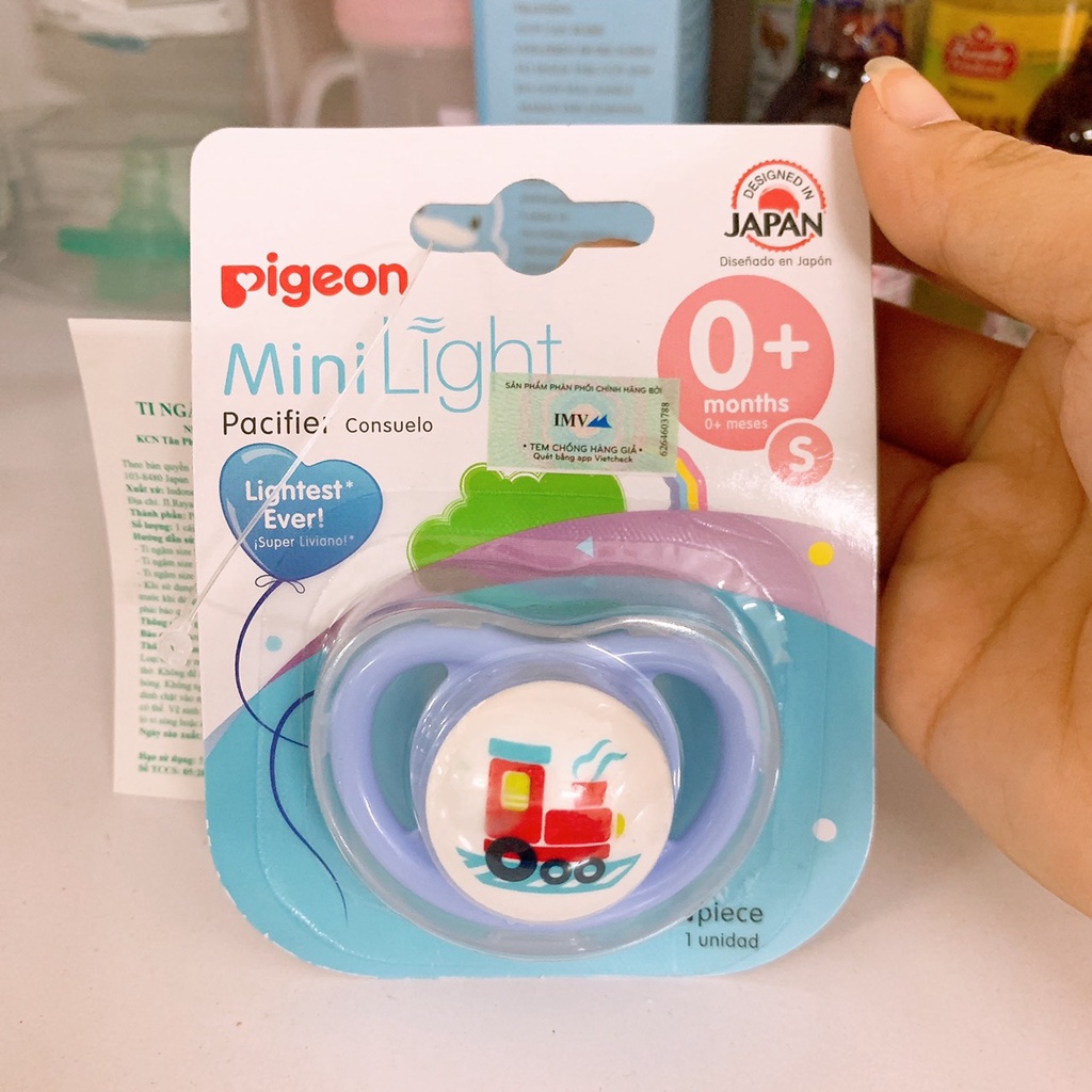 Ty ngậm đơn MiniLight cho bé Pigeon