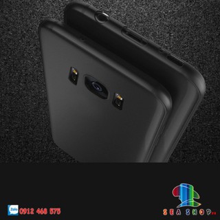 Ốp lưng Samsung Galaxy S8 và S8 Plus nhựa silicon đen
