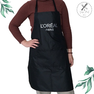 Tạp Dề Loréal Paris Vải Dù Chống Thấm Nước Cao Cấp