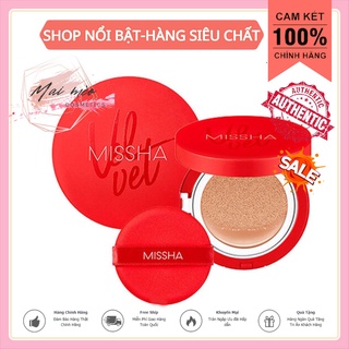 Phấn nước- Cushion Missha Velvet Finish Cushion (hộp đỏ)