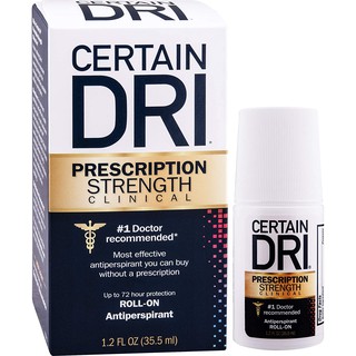 Lăn khử mùi unisex Certain Dri Prescription Strength Clinical Antiperspirant Roll-on 35,5ml (Mỹ)