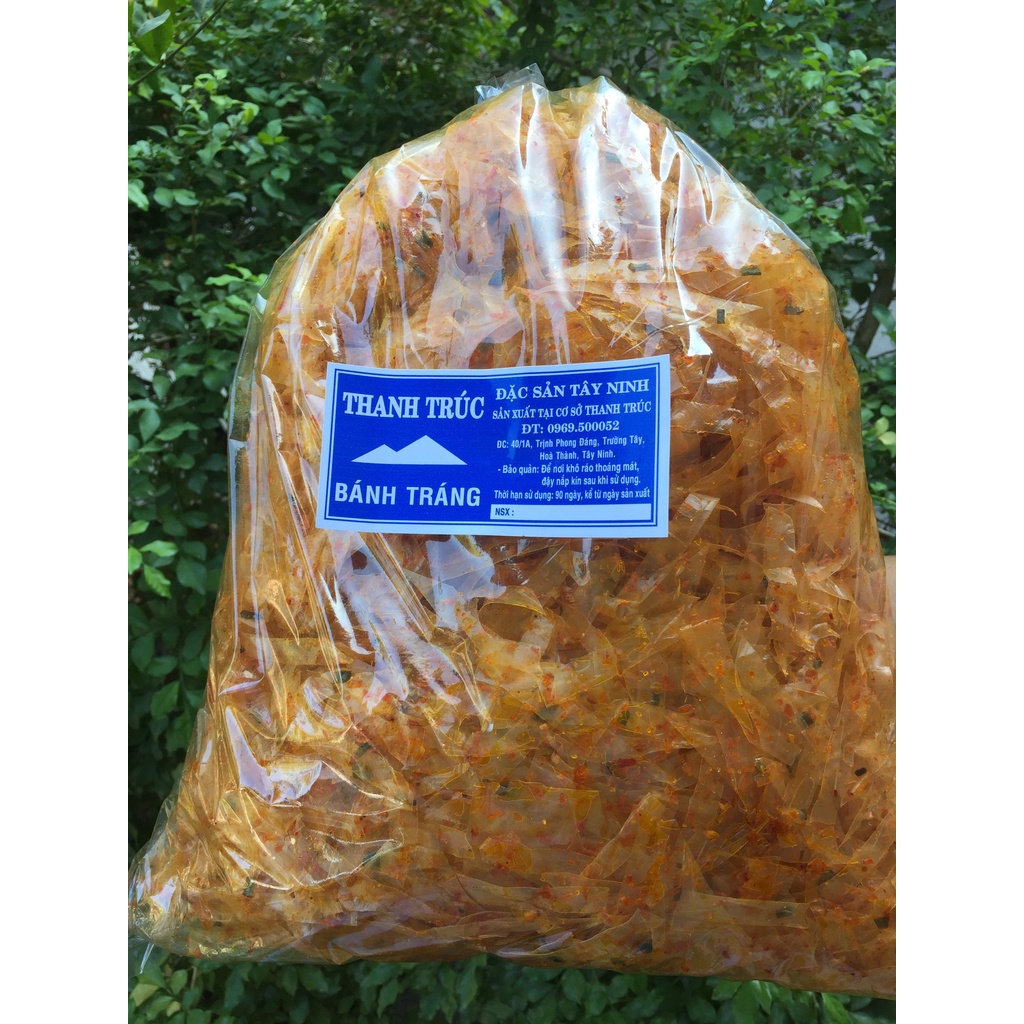 [500gr]Bánh Tráng Sợi Trộn Sa Tế