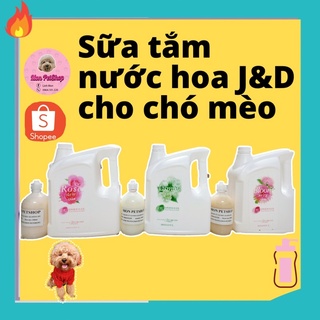 [Mã PET50 giảm 10% - tối đa 50K đơn 250K] [Rẻ Vô Địch] - Sữa tắm nước hoa J&amp;D chuẩn MÙI CŨ siêu thơm chai 500ml