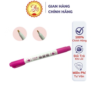 Bộ 6 bút outline bút mài thầy Ánh COLNK 521 2 đầu gothic và tròn mực bột