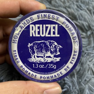 Sáp giữ nếp cứng độ bóng mờ Reuzel Fiber Pomade 35gr