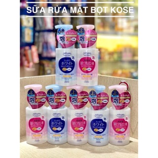Srm Kose kèm tẩy trang dạng bọt nội địa Nhật.
