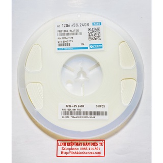 100 Con Điện Trở Dán 240R Kiểu 1206 SMD