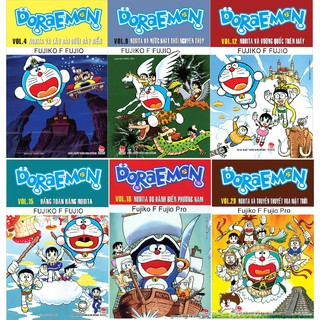 Combo 6 quyển truyện tranh Doraemon dài - được chọn tập
