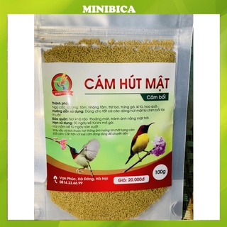 Cám Chim Hút Mật Minibica - Cám Bổi Birdfood gói 100g CC50