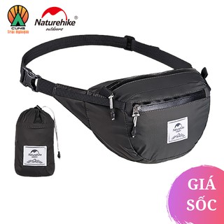 Túi Đeo Hông Đeo Bụng SIÊU NHẸ 30gr NatureHike NH18B300-B Du Lịch Đựng Đồ Cá Nhân, Chống Nước, Chống Trộm