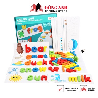 Đồ chơi ghép chữ và đánh vần tiếng anh Baostore Spelling Game dành cho bé từ 3 tuổi trở lê