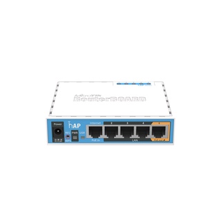 WiFi Router hAp - Mikrotik RB951Ui-2HnD - VPN Cloud Cân bằng tải Load Balancing Router - RouterOS Lv4 - Hàng Chính Hãng