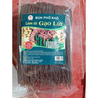 BÚN PHỞ GẠO LỨT ĐỎ 500G (RẤT HỢP CHO ĂN KIÊNG GIẢM CÂN)