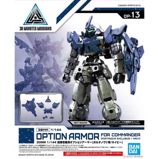 Mô hình Bandai 30MM Phụ kiện Option Armor - Portanova - Commander - Navy