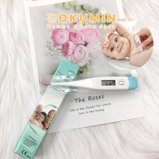 Nhiệt kế điện tử cho bé đo nhiệt độ không thuỷ ngân an toàn cho bé DOKUMIN NKDT00135