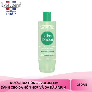 Nước Hoa Hồng Evoluderm Dành Cho Da Hỗn Hợp Và Dầu Mụn 250ml