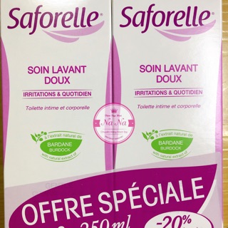 Dung dịch vệ sinh Saforelle 250ml (bill Pháp)