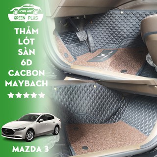Thảm lót sàn ô tô 5D, 6D Cacbon Maybach Mazda 3