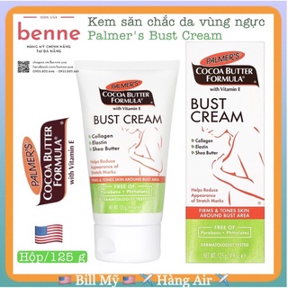 [🇺🇸Bill Mỹ] Kem săn chắc vùng ngực Palmer's Cocoa Butter Formula Bust Cream 125g (một tuýp)
