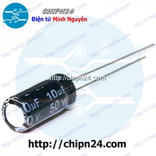 [25 CON] Tụ hóa 10uF 50V (5x11mm)